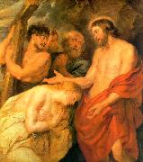 Peter Paul Rubens Christ and Mary Magdalene oil painting